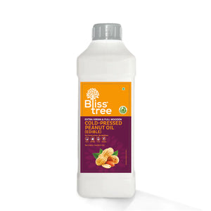 first cold-pressed peanut oil - extra virgin & full wooden - 1l