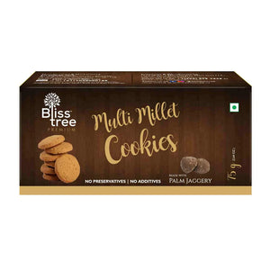 multi millet palm jaggery cookies - 75g